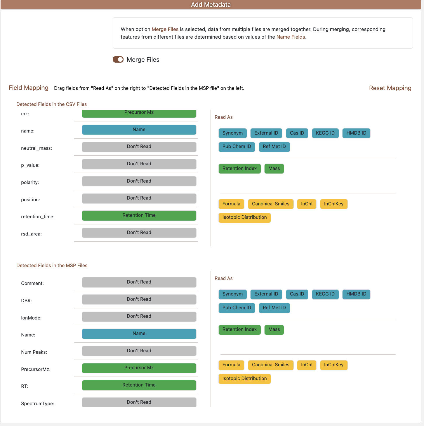 metadata-page